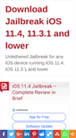 Mobile Screenshot of iosjailbreak.org
