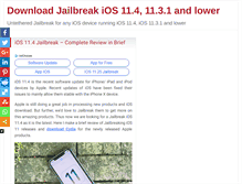 Tablet Screenshot of iosjailbreak.org